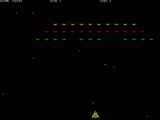 Galaxian screenshot