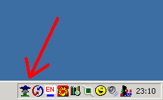 OverHearer in tray icon